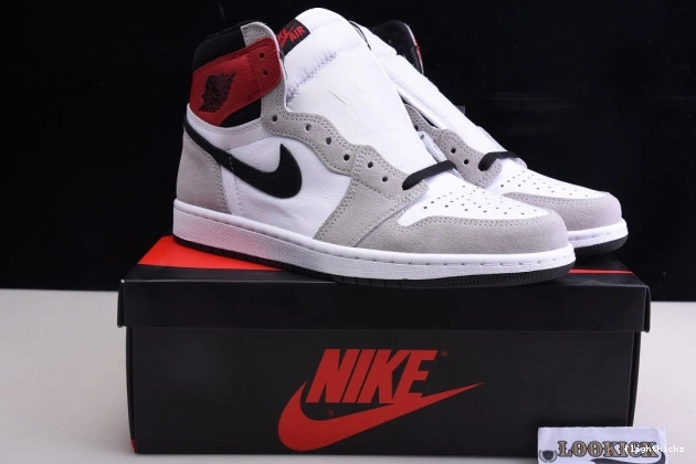 Light OG 1 Jordan High Grey Smoke Air 555088-126 1001